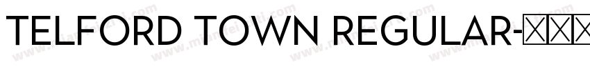 Telford Town Regular字体转换